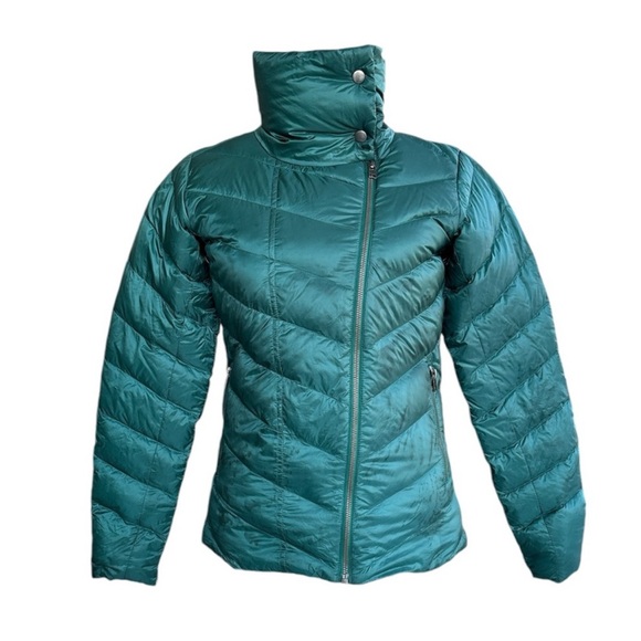 Patagonia Women's Green Prow Down Puffer Jacket XS - Picture 2 of 8